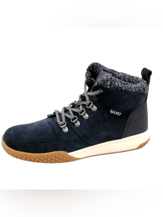 Sporto Shoes - Sporto  Navy Suede Chukka Boot Womens 9W with Gum Outsole